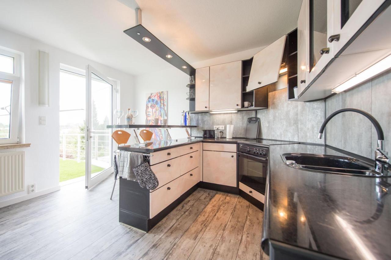 Weitblick-Ferienwohnung Eisenach Bagian luar foto